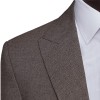 کت و شلوار و ژیله تک دکمه یقه بلیزر رگه دار سیامد Siamod